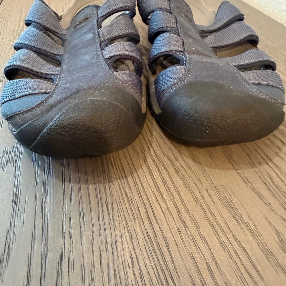 Keen‎ Arroyo II Mens Blue Leather Hybrid Slide Sandals 1016794 Size 13 US 47 EU